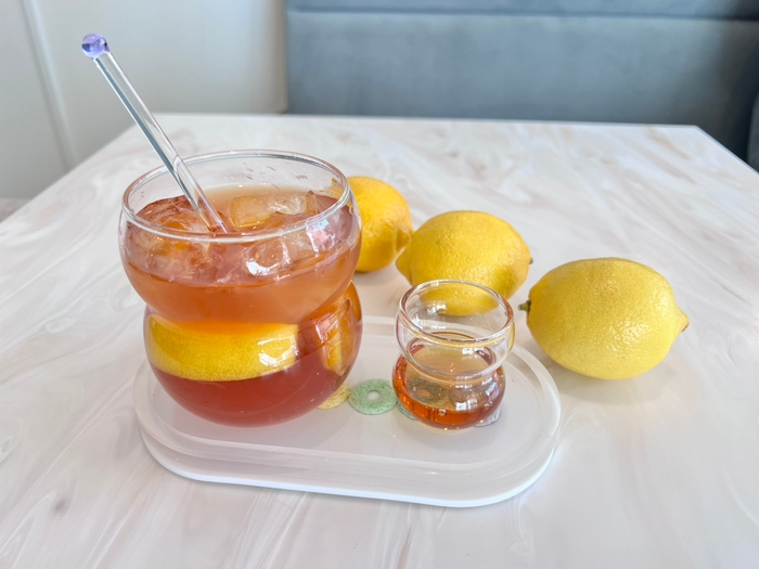 思いっきりアイスレモンティー