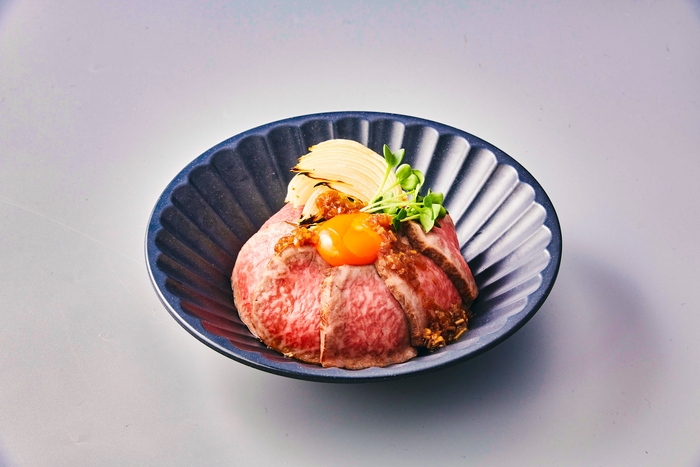 BEERGARDEN 赤城牛のローストビーフ丼(地産地消食堂アカギメシ)
