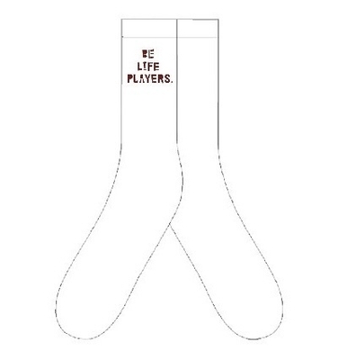 BLP socks wine red