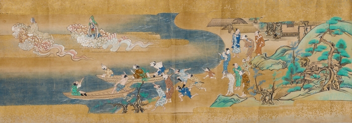 役行者絵巻 第7段 江戸時代 17~18世紀