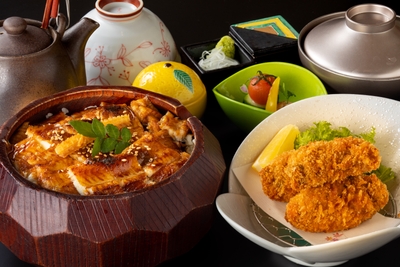 かきとあなご田里津庵ご膳　4,800円