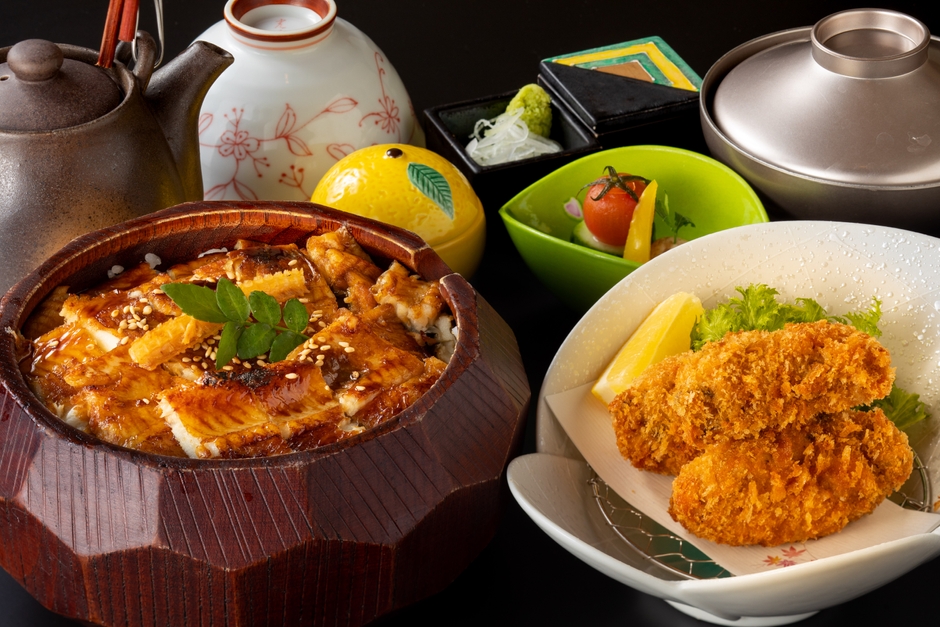 かきとあなご田里津庵ご膳 4,800円