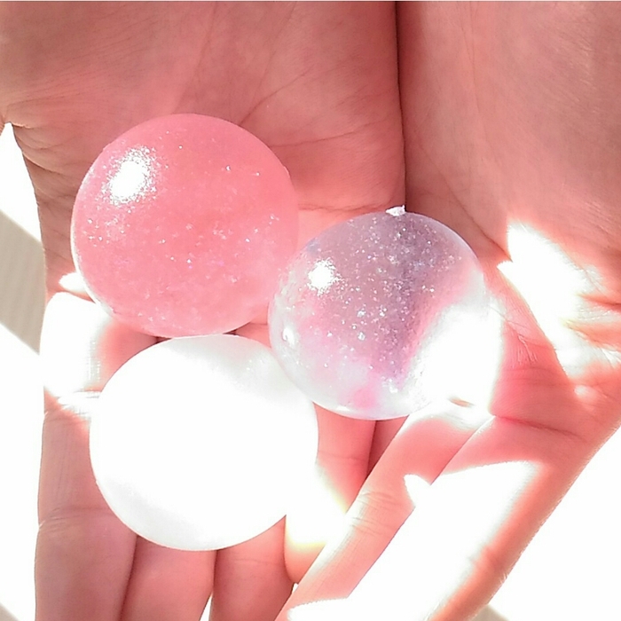 ビッグサイズパールカラー 4個セット20円