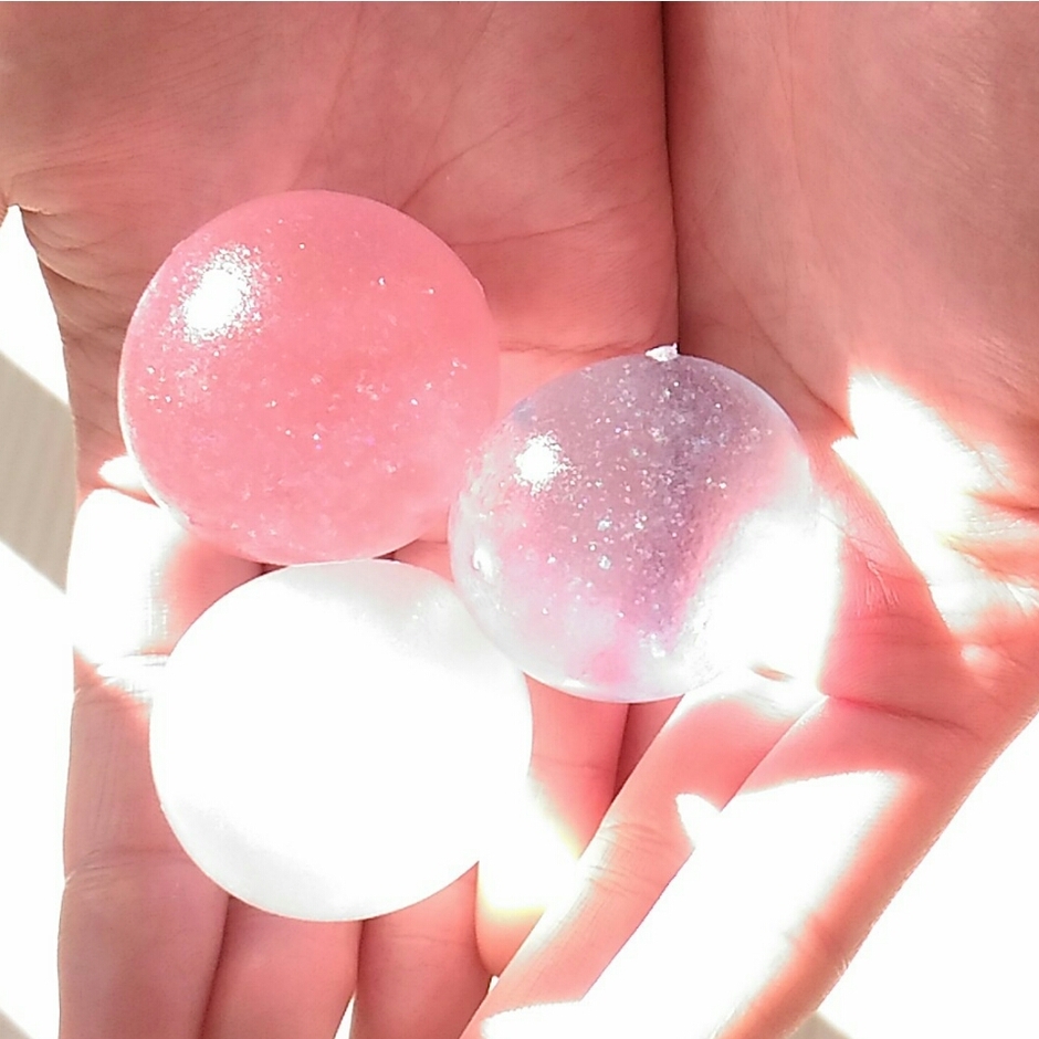 ビッグサイズパールカラー 4個セット20円