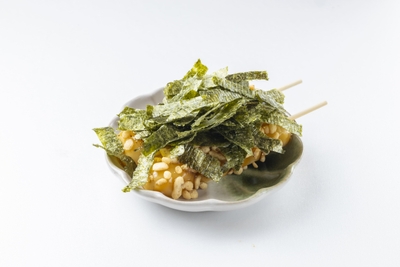 海苔まみれみたらし磯辺だんご 1本260円