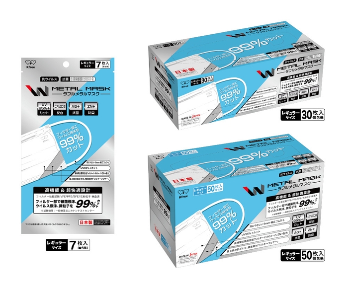 Wメタルマスク 商品パッケージ