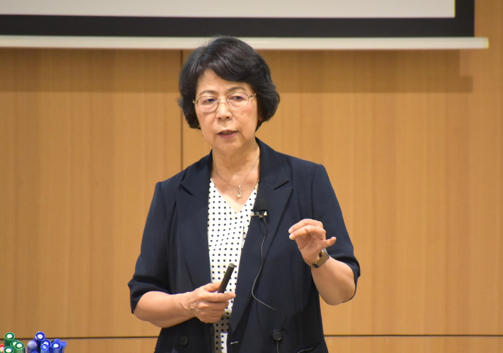 【名城大学】都市情報学部の「観光の資源」の講義 二神真美名誉教授が登壇