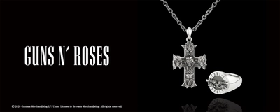 『Guns N' Roses』公式のシルバーアクセサリーが発売！ 6月11日から受注生産での先行販売をスタート