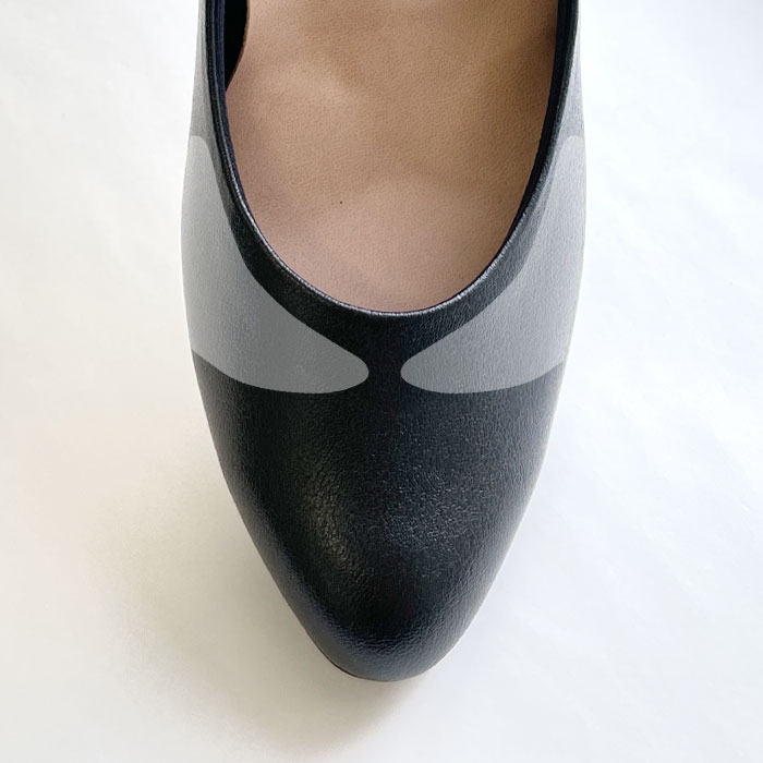 【farfalle CLASSICAL】グレー部分にHUMOFIT(R)が使用されている(表面には見えません)