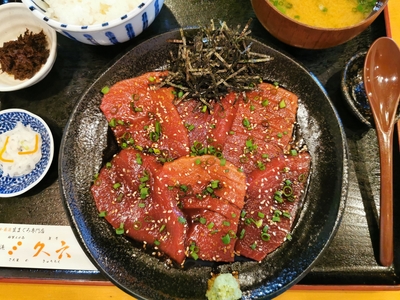 上づけ定食 ￥3,280(税込)