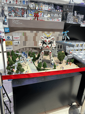 ガンダムベース東京アネックス店内展示2