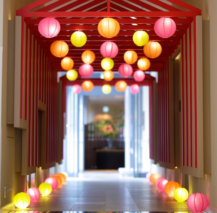 【ロテルド比叡】燈花会_廊下1