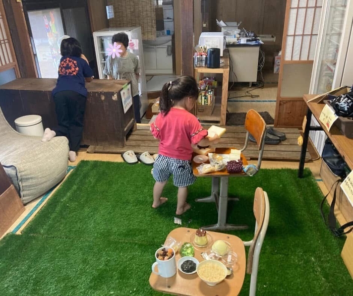 地域の交流拠点「西田商店」の様子(1)