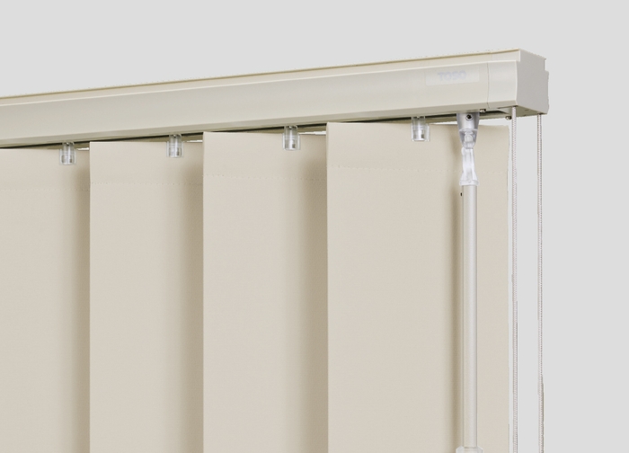 バーチカルブラインド_部品カラー_グレージュ