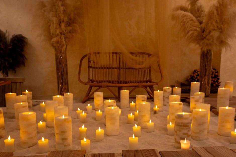 ナイトプール／ビーチ向け　使用デザイン　レンガ