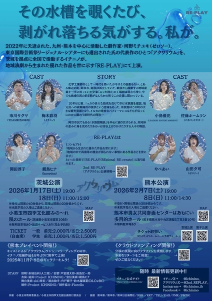 『アクワリウム』チラシ（裏）