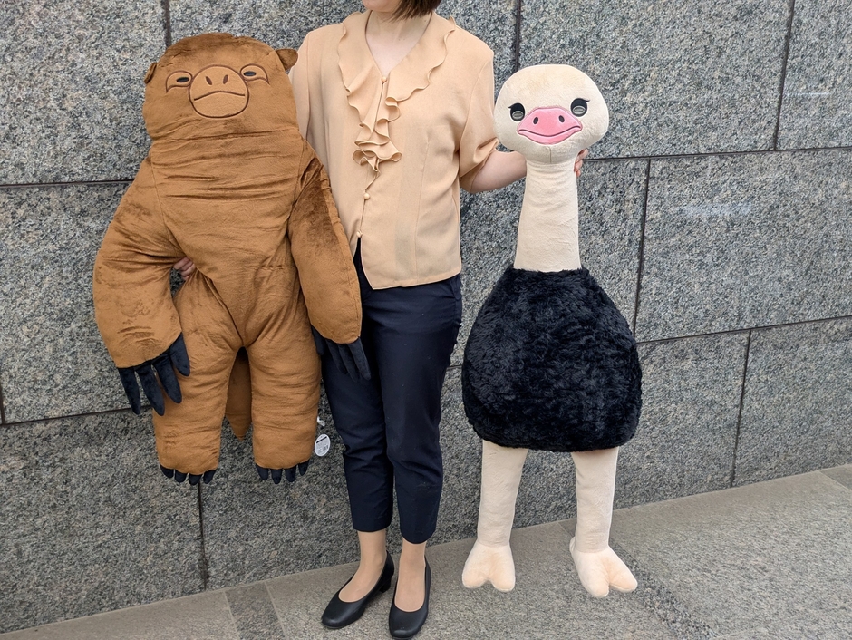 おおきなぬいぐるみ