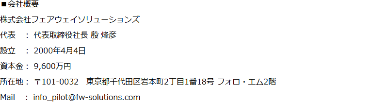 会社概要