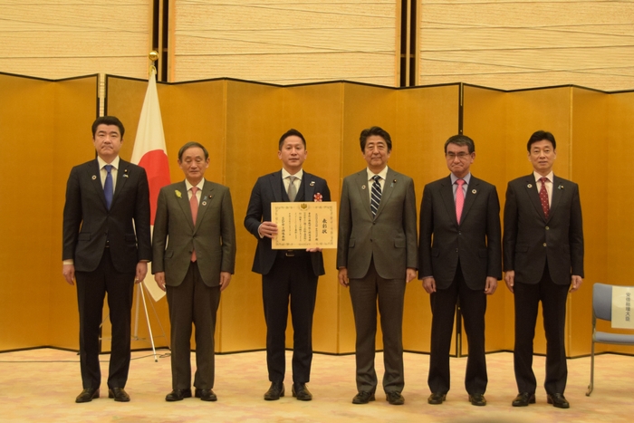 第2回ジャパンSDGsアワード 受賞式の様子(1)