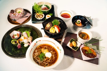 一年のご褒美は淡路島で 心も身体も満たす至福のひととき モダン蕎麦割烹「Oh-SOBAR」『12月初冬の彩り会席』12月1日より提供