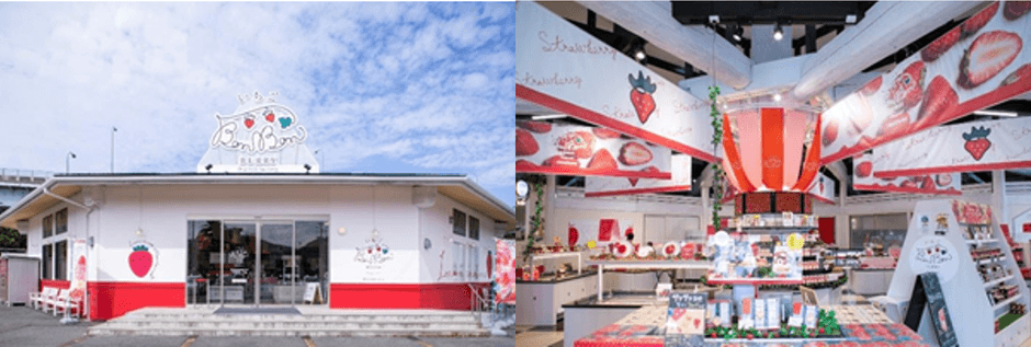 道の駅伊豆のへそ いちごBonBonBERRY 伊豆の国factory