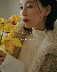 佐藤優里亜×CASA FLINE　コラボレーションアイテムが 11/13(水)発売！アウターの予約受付が同時スタート！