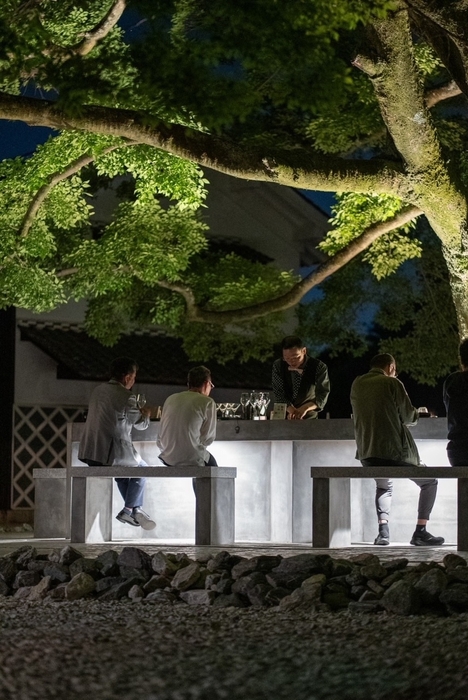 日本酒BAR 監修業務風景