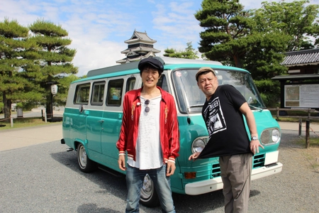 千原ジュニアの愛車のキャンピングカーで信州をドライブ！ 「ジュニア＆くっきー！の絶品食材発見ドライブ」を 7/27(土)に日本テレビ系全国28局ネットで放送