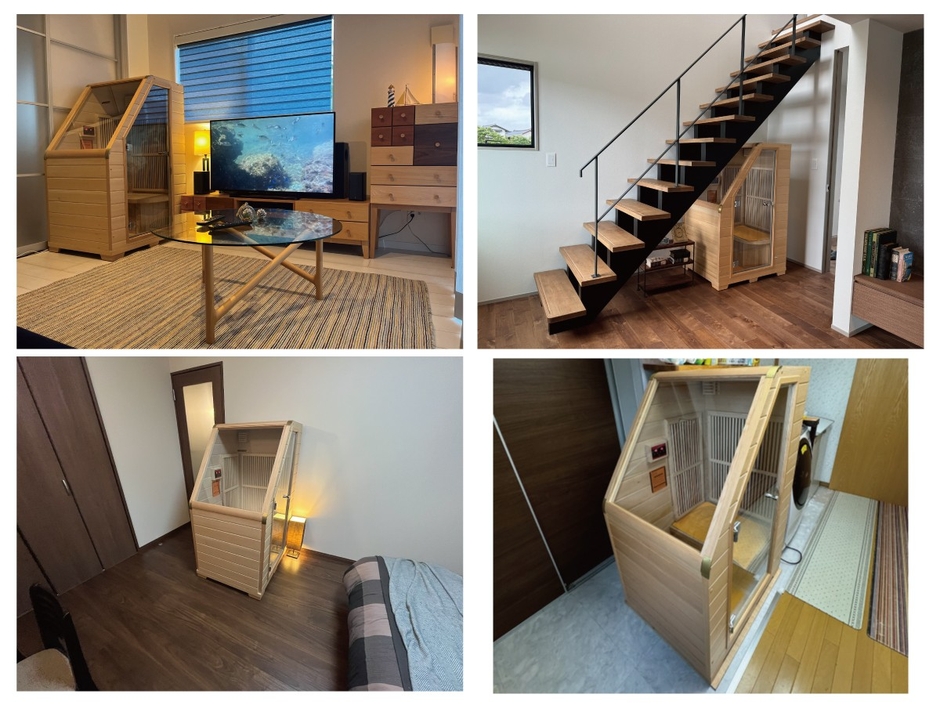 約半畳のスペースとコンセントがあれば、置き場所を選びません。