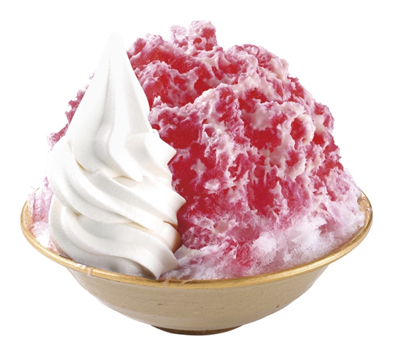 いちご氷(ソフト・練乳)＜定番＞