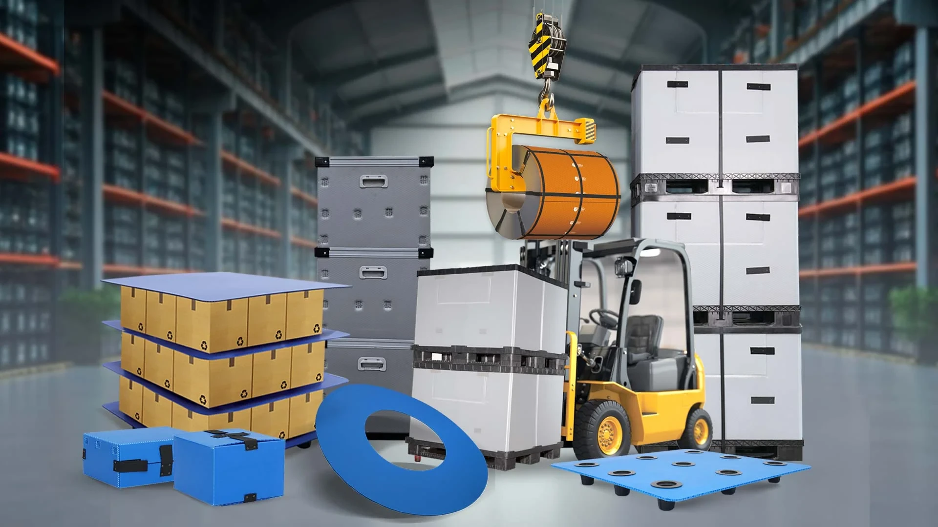 日本の産業用包装市場は着実な成長が見込まれ、2034年までに43億米ドル規模に達する見込み。