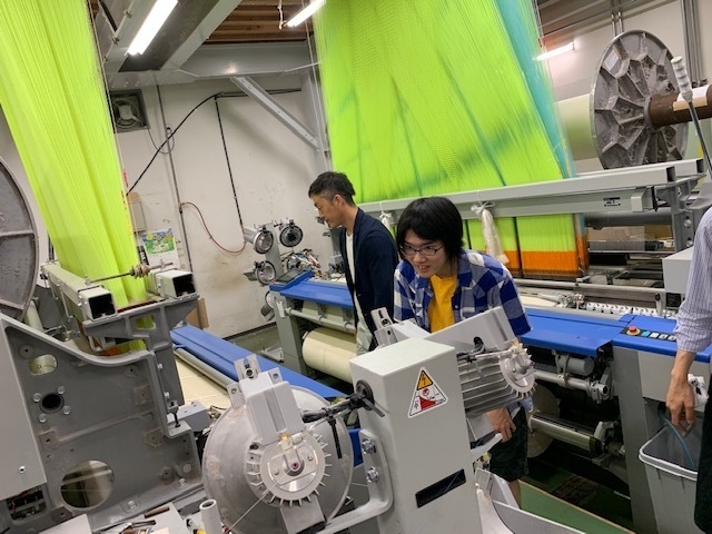 泉州タオル製造工程見学2