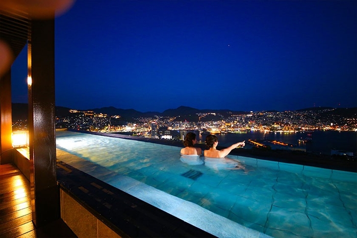 長崎ホテル清風 / 露天風呂