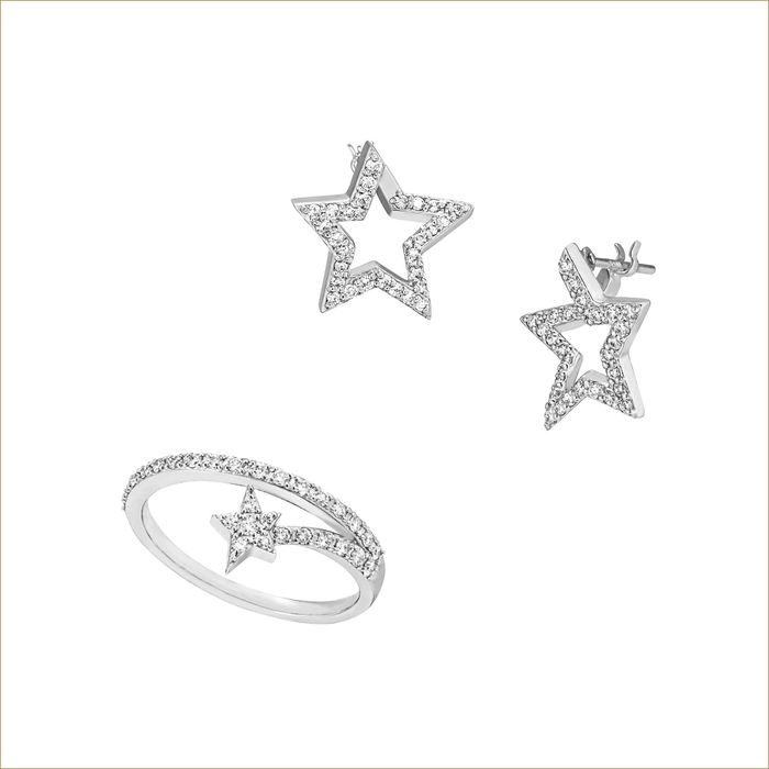 Pt950 ダイヤモンド リング、ピアス