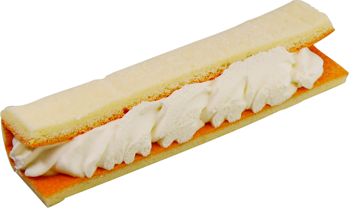 アイスケーキ　白いホイップクリームロール ～北海道産純生クリーム使用～　単品画像