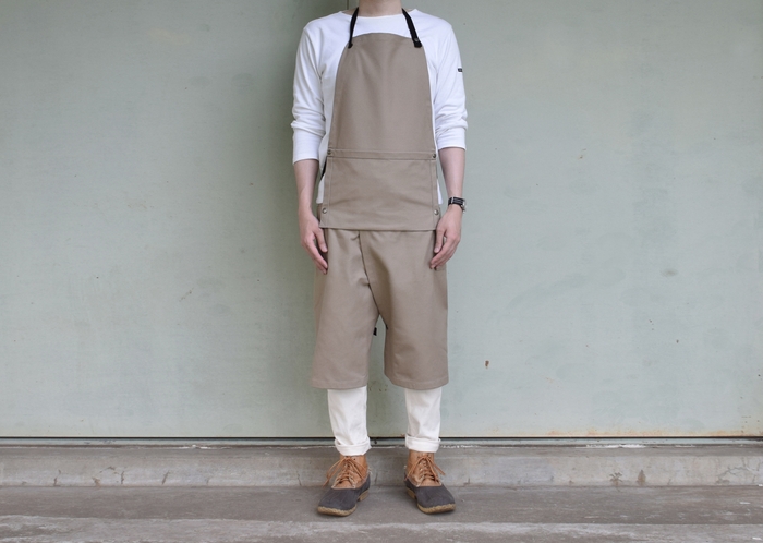 KASANE apron ベージュ