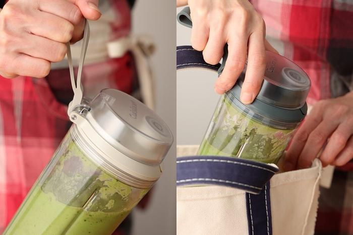 タンブラーとしても持ち運びができる