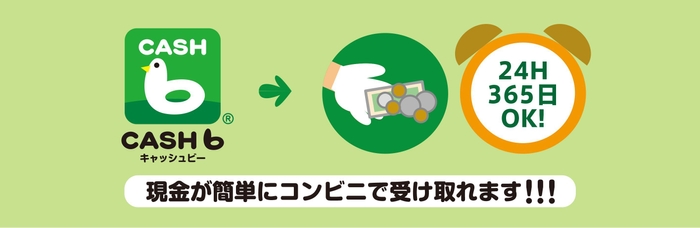 貯めたCBを現金受け取り!