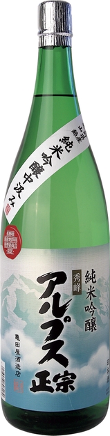 アルプス正宗　純米吟醸中汲み　1800ml