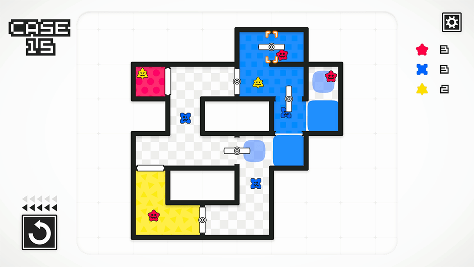ワクチンケース、ゲーム画面1