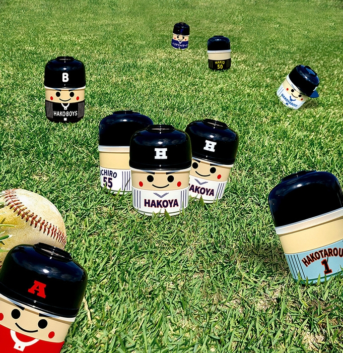 楽しいベースボールランチボックス