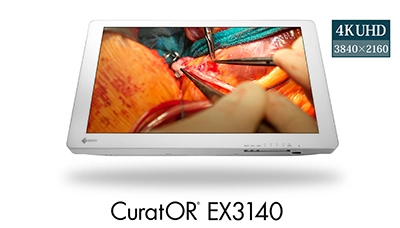 EIZOブランド手術・内視鏡用モニター第3弾、 4Kモデルを発売