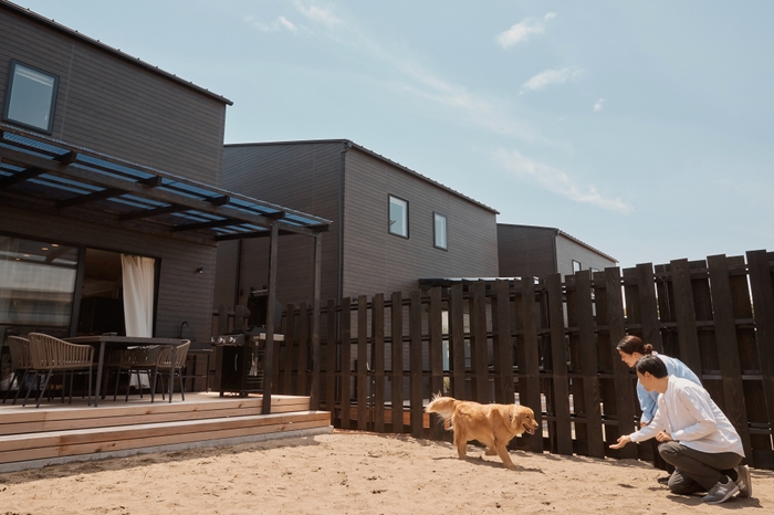 DOG棟 tassuタッス 全3棟/定員数5名+3頭 ※小型~大型犬まで受入可/専有面積115㎡