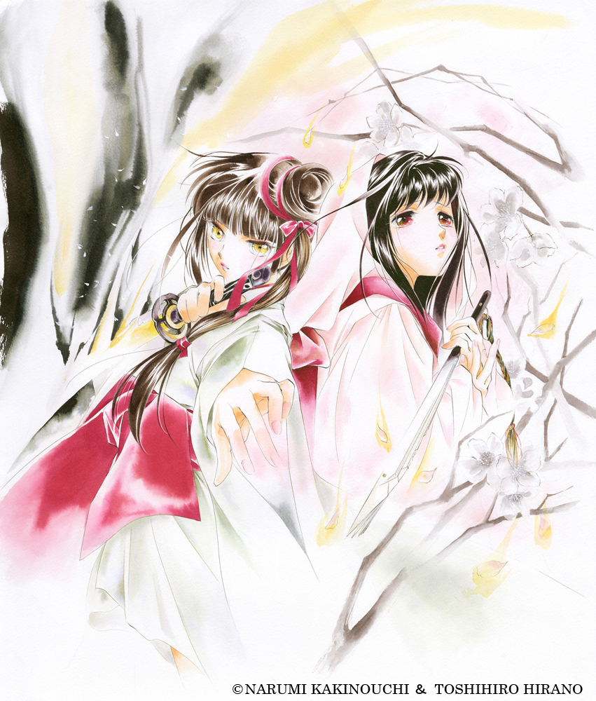 吸血姫美夕維』刊行記念、垣野内成美新作版画展 新作版画と表紙カラー