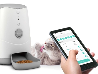 スマホアプリでペットの適切な食事管理をサポート！ スマート自動給餌器『Nutri Smart Pet Feeder』を3月19日発売