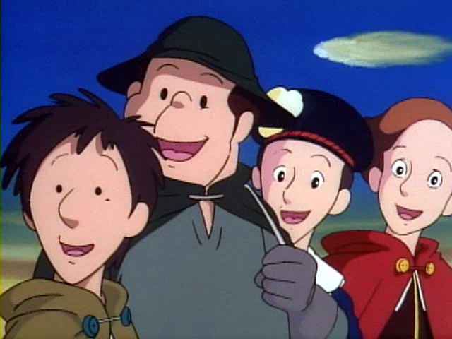 第15話「名人四人兄弟」（キャラクターデザイン：坂巻貞彦）