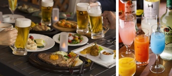 生ビール中&各種サワー半額など