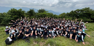 令和5年（2023年）の龍王山登山の様子
