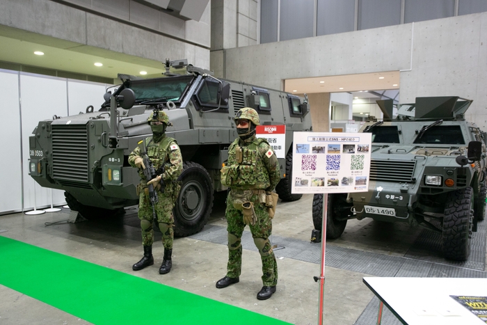 特殊車両・装備品展示