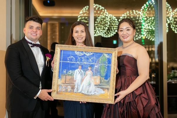 アメリカのウェディングでは定番